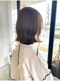 くびれボブ/ブラウンベージュ