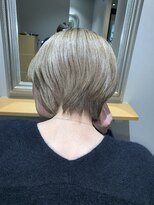 ぷう&nbsp;40代50代60代◎耳かけショート　袋町／白髪染め／カット