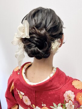 オウン(AUN) 卒業式ヘアセット