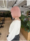 【OceanHair&Life田中愛梨】10代20代/ブリーチ/ペールピンク