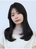 ストレート×ワンカールロング【川崎/髪質改善/縮毛矯正】