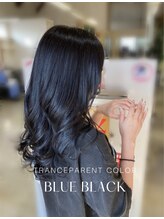 ヘアールースオサム(Hair LUZ 036) 【SNS映え韓国風ギャルスタイル】透明感カラー"ブルーブラック"
