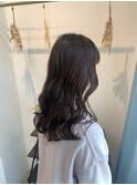 グレージュ韓国風レイヤー