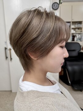 アトリエリーベル 古川/古川駅/ショート/髪質改善/ハイライト/ヘッドスパ/縮毛矯正