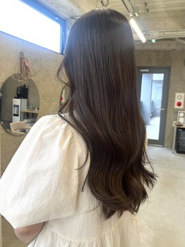 ツヤ溢れるチョコレートブラウン