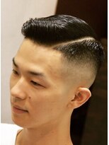 バーバースタイル 名東店(BARBER STYLES)&nbsp;ポンパドール×ハードパート <理容室> <名東区>