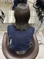 ベンジー 香椎店(benji)&nbsp;オリーブグレージュ＋レイヤーカット