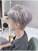 スパイキーショート/アッシュグレージュカラー