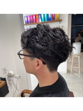 スパイラルパーマ