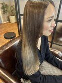 艶ベージュグラデーション