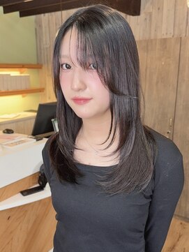 スカイ(SKY) 透明感カラー/髪質改善/縮毛矯正/韓国風レイヤーカット