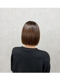 ミニボブ×髪質改善ストレート【渡辺俊弥】梅田で