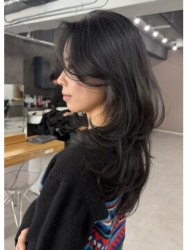 レブ 四条烏丸(Reb,) バタフライレイヤー/ハッシュカット