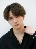 ニュアンスパーマ/波巻きツイストスパイラル[新宿/メンズ/men's]