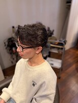 アリレイナ美容室 鎌倉店(ARIREINA) 鎌倉メンズセンターパートフェザーパーマ20代30代