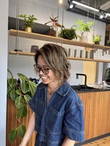 シンクアンド(THINK AND) ブリーチ毛も楽しめる柔らかパーマ | THINK AND