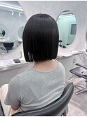 タッセルボブ/顔周りカット/似合わせカット【白井愛海】