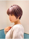 ショートボブ/シースルー/顔周り/30代40代50代/立川