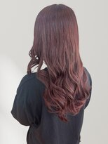 ヘアーメイク グロー(hair make grow)&nbsp;ピンクブラウン ラベンダーブラウン 顔周りカット レイヤー