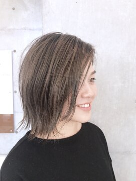 ラミール マツエ(lamiell matsue) グラデーションカラー/デザインカラー/こなれミディ/ボブルフ