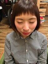 ピッカヘアーデザイン(PICKA hair-design) 骨格ハッキリ、ショートバング
