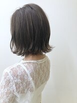 ヘアーポケット リタ(HAIR POCKET ritta) 切りっぱなしボブ × アッシュベージュ