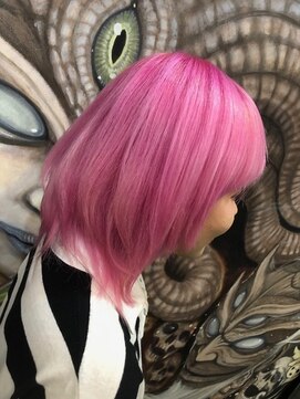 コットンキャンディなピンク マニックパニック L ゾーマ Zouma のヘアカタログ ホットペッパービューティー