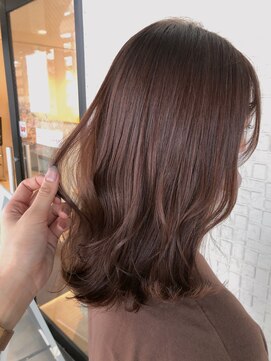 テラスヘア 新潟駅南(TERRACE hair) 透明感チョコグレージュ(ブリーチなし)