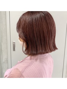 ヨーク(YOKE) 【 YOKE 】 ラベンダーピンクブラウンブリーチオンカラー