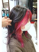 ヘアメイク マルナ 大通店(HAIR MAKE MALUNA) 【MALUNAカラーリスト神】フェイスフレーミング×PINK