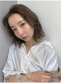 【Bellecoupes】三島直子  センター分け 濡れ感切りっぱなしボブ