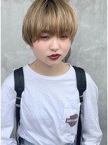 キャスト(cast)&nbsp;【cast】ハイトーンマッシュショート/新町/四ツ橋/心斎橋/堀江