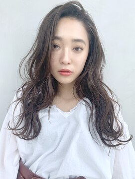 アイティーバイアルバム 八王子店(IT by ALBUM) 大人っぽウェーブ巻き_くびれヘアビタミンカラー_8861