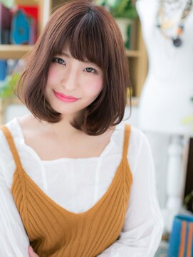 カバーヘア イヴ 戸頭店(COVER HAIR EVE) ★ビターショコラくせ毛風小顔内巻きワンカール20代30代40代★8