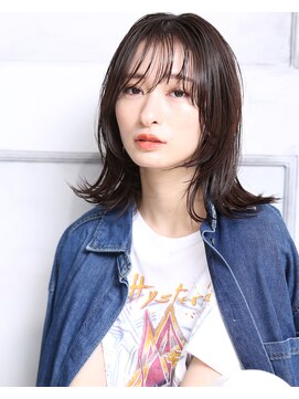 クラッチ 博多(CLUTCH) 大人可愛い20代30代40代小顔外ハネアレンジC4