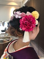 リオン(RION) 成人式の華やかなヘアセット♪
