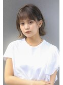 ★オン眉×インナーカラーボブ★