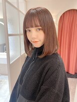 ランド 原宿表参道(LAND)&nbsp;ショコラアッシュ/ヘルシースタイル/前髪カット/髪質改善/