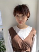 小顔ナチュラルショート/10代/20代/30代★似合わせカット