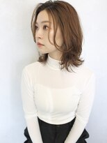 バース(BIRTH)&nbsp;天神【BIRTH】グレーベージュ×くびレイヤー×外ハネボブ