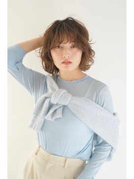 パール(PearL) 【PearL】抜け感エアリーボブパーマ/20代30代40代ヘア