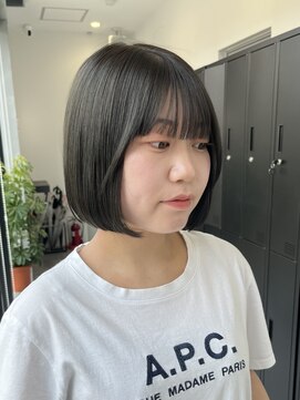 ゴウトゥデイシェアサロン 町田店(GO TODAY SHAiRE SALON) オリーブグレージュ×ボブ【町田】