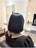 【パーソナルカラー診断×ブルーブラック】髪質改善