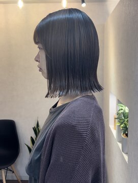 シュガー バイ エクラート 立川南口店(SUGAR by ECLART) 【立川】切りっぱなしボブ【髪質改善】