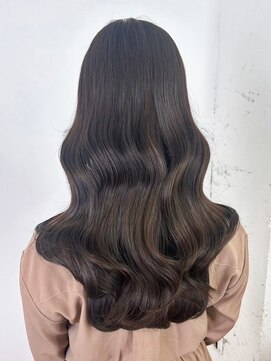 アルバム 新宿(ALBUM SHINJUKU) オリーブカラー透明感カラーくすみベージュ_ba513711