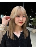 ホワイトベージュ、ブロンド