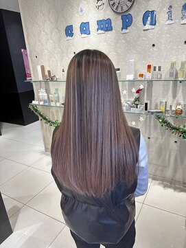 ヘアアンドビューティー クアトロ 戸祭店(QUATRO) バレイヤージュ