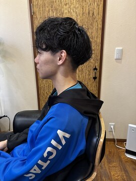 モア美容室 シャドウパーマ