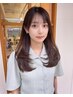 【平日限定】前髪,顔周り特化の似合わせカット+トリートメント 【学割 ボブ】