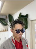 スパイラルパーマ